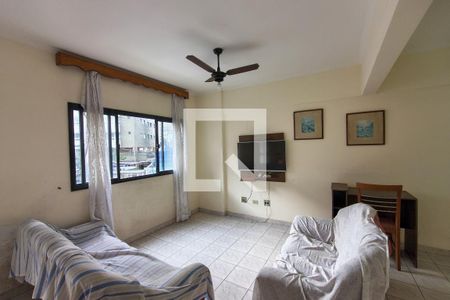 Sala de apartamento para alugar com 2 quartos, 90m² em Nova Mirim, Praia Grande