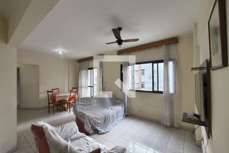 Sala de apartamento para alugar com 2 quartos, 90m² em Nova Mirim, Praia Grande
