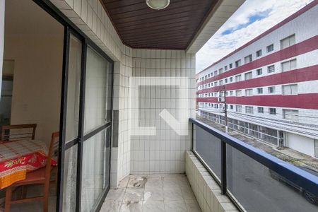 Sacada  de apartamento para alugar com 2 quartos, 90m² em Nova Mirim, Praia Grande