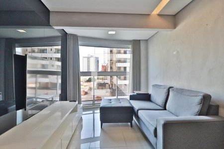 Sala de apartamento para alugar com 2 quartos, 65m² em Centro, Uberlândia