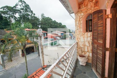 Sacada da Suíte 1 de casa à venda com 4 quartos, 305m² em Jardim Las Vegas, Santo André