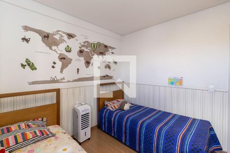 Quarto 1 de apartamento à venda com 3 quartos, 82m² em Grajaú, Belo Horizonte
