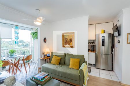 Sala de apartamento para alugar com 2 quartos, 52m² em Vila Mangalot, São Paulo