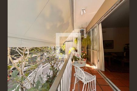 Varanda da Sala de apartamento à venda com 4 quartos, 205m² em Leblon, Rio de Janeiro