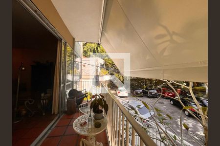 Varanda da Sala de apartamento à venda com 4 quartos, 205m² em Leblon, Rio de Janeiro