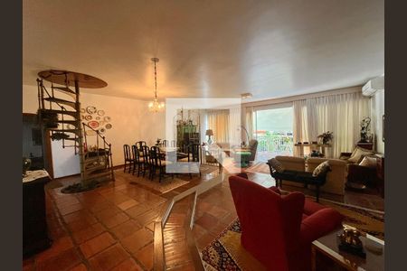 Sala de apartamento à venda com 4 quartos, 205m² em Leblon, Rio de Janeiro