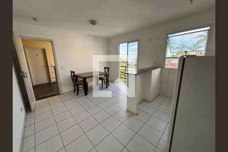 Sala / Cozinha de apartamento para alugar com 1 quarto, 41m² em Urbanova, São José dos Campos