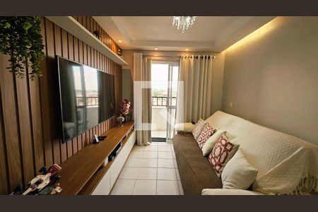Sala de apartamento à venda com 3 quartos, 86m² em Jardim da Fonte, Jundiaí