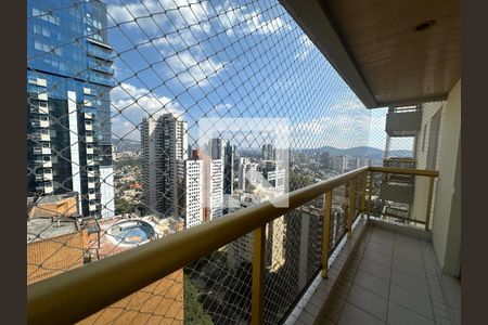 Varanda da Sala de apartamento para alugar com 3 quartos, 107m² em Alphaville Industrial, Barueri