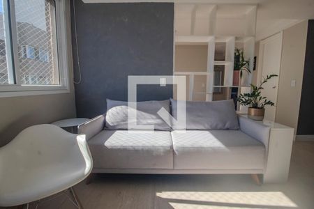 Sala de apartamento à venda com 2 quartos, 75m² em Teresópolis, Porto Alegre