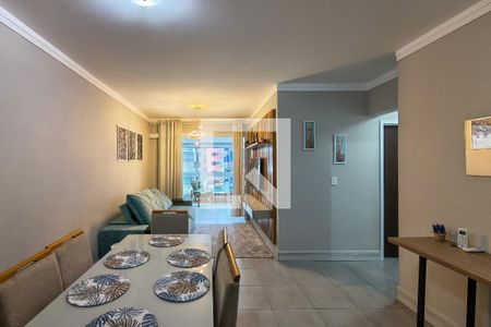 Sala de apartamento para alugar com 2 quartos, 110m² em Canto do Forte, Praia Grande