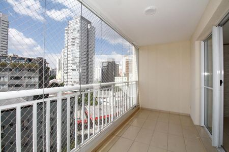 Varanda da Sala de Estar e Jantar de apartamento para alugar com 5 quartos, 120m² em Alto de Pinheiros, São Paulo