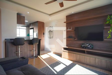 sala de apartamento à venda com 2 quartos, 55m² em São Miguel, São Leopoldo