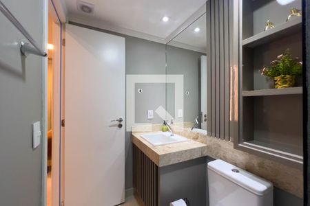 Banheiro de kitnet/studio para alugar com 1 quarto, 25m² em Vila Mariana, São Paulo