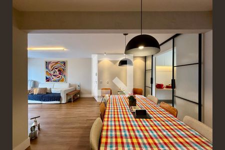 Sala de apartamento para alugar com 3 quartos, 109m² em Brooklin Novo, São Paulo