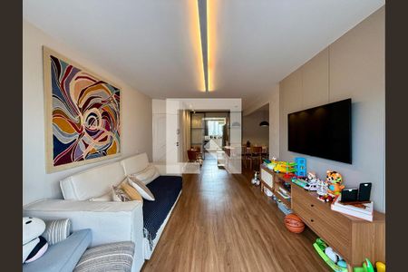 Sala de apartamento para alugar com 3 quartos, 109m² em Brooklin Novo, São Paulo