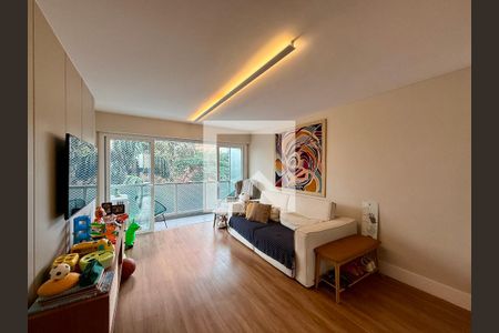 Sala de apartamento para alugar com 3 quartos, 109m² em Brooklin Novo, São Paulo