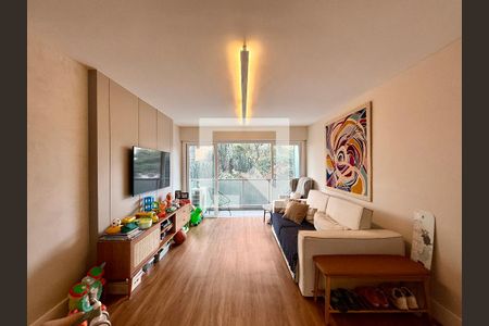 Sala de apartamento para alugar com 3 quartos, 109m² em Brooklin Novo, São Paulo