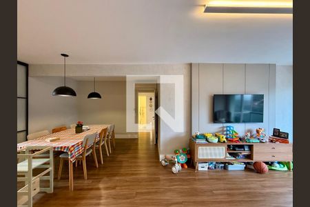 Sala de apartamento para alugar com 3 quartos, 109m² em Brooklin Novo, São Paulo