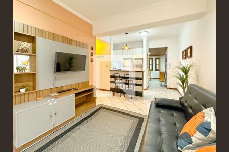 Sala de TV de apartamento para alugar com 2 quartos, 50m² em Jurerê, Florianópolis