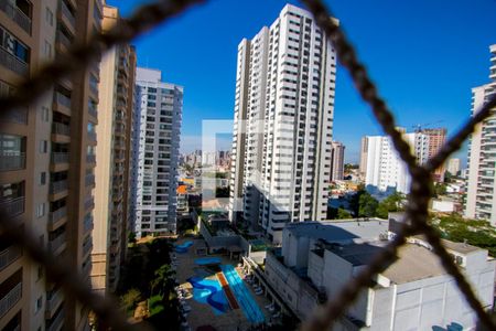 Vista da varanda de apartamento à venda com 2 quartos, 60m² em Campestre, Santo André