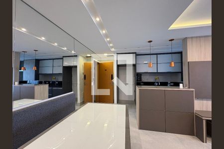 Sala de Jantar de apartamento para alugar com 2 quartos, 64m² em Vila Mangalot, São Paulo