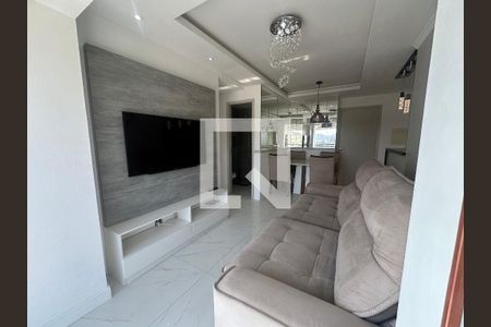 Sala de apartamento à venda com 2 quartos, 71m² em Alphaville Residencial Um, Barueri