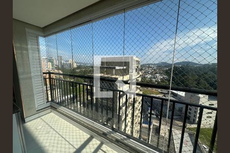 Varanda da Sala de apartamento à venda com 2 quartos, 71m² em Alphaville Residencial Um, Barueri