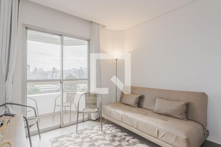 Sala de apartamento para alugar com 1 quarto, 43m² em Paraíso, São Paulo