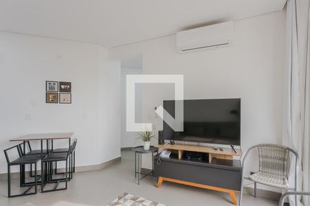 Sala de apartamento para alugar com 1 quarto, 43m² em Paraíso, São Paulo