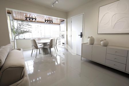 Sala de apartamento à venda com 3 quartos, 114m² em Centro, Santo André