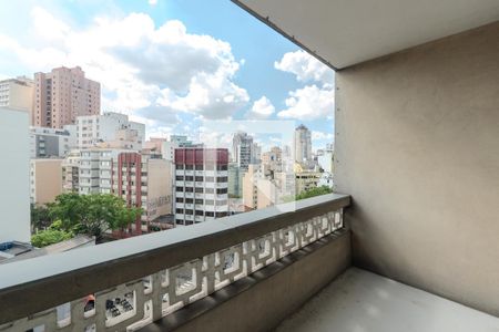 Sacada de apartamento à venda com 2 quartos, 120m² em Consolação, São Paulo