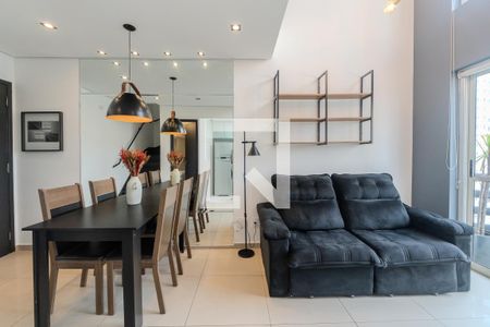 Sala de apartamento para alugar com 1 quarto, 50m² em Moema, São Paulo