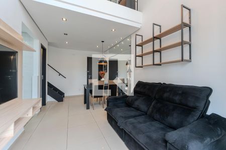 Sala de apartamento para alugar com 1 quarto, 50m² em Moema, São Paulo