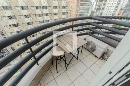 Sacada de apartamento para alugar com 1 quarto, 50m² em Moema, São Paulo
