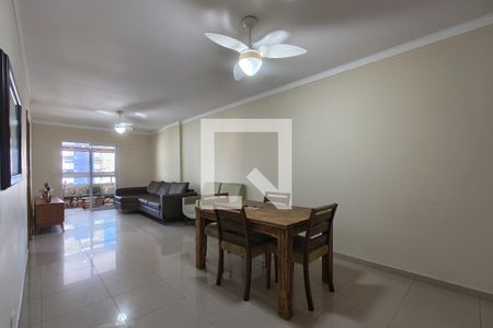 Sala de apartamento para alugar com 3 quartos, 120m² em Aviação, Praia Grande