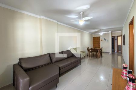Sala de apartamento para alugar com 3 quartos, 120m² em Aviação, Praia Grande