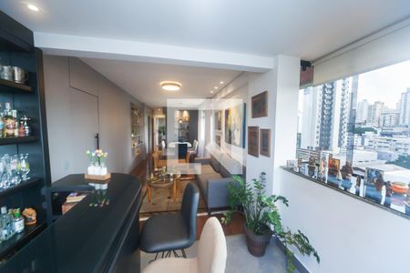 sala de apartamento à venda com 3 quartos, 310m² em Carmo, Belo Horizonte