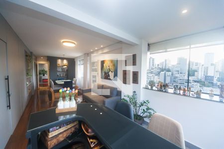 sala de apartamento à venda com 3 quartos, 310m² em Carmo, Belo Horizonte