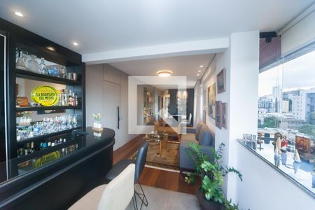 sala de apartamento à venda com 3 quartos, 310m² em Carmo, Belo Horizonte