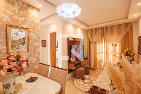 Sala de apartamento para alugar com 2 quartos, 62m² em Barranco, Taubaté
