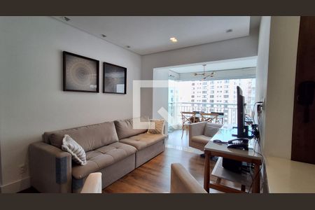 Sala  de apartamento à venda com 3 quartos, 96m² em Jardim Chácara Inglesa, São Bernardo do Campo