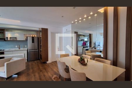 Sala  de apartamento à venda com 3 quartos, 96m² em Jardim Chácara Inglesa, São Bernardo do Campo