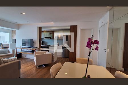 Sala  de apartamento à venda com 3 quartos, 96m² em Jardim Chácara Inglesa, São Bernardo do Campo