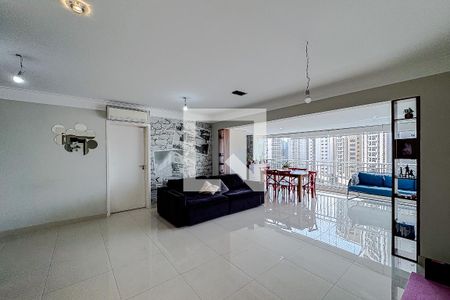 Sala de apartamento para alugar com 3 quartos, 122m² em Vila Regente Feijó, São Paulo