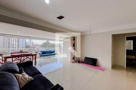 Sala de apartamento para alugar com 3 quartos, 122m² em Vila Regente Feijó, São Paulo