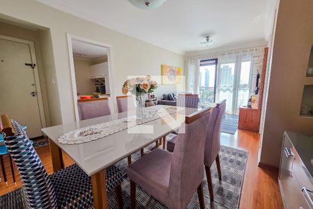 Sala de apartamento à venda com 2 quartos, 90m² em Vila Guiomar, Santo André