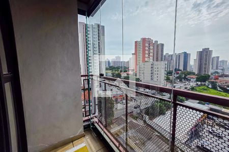 Varanda  de apartamento à venda com 2 quartos, 90m² em Vila Guiomar, Santo André