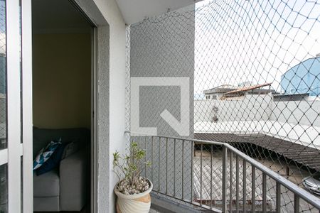 Varanda da Sala de apartamento para alugar com 2 quartos, 58m² em Vila Granada, São Paulo