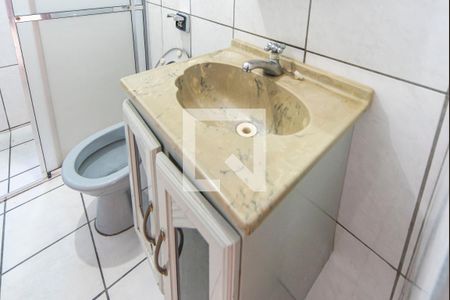 Banheiro  de casa para alugar com 2 quartos, 89m² em Jardim Cipreste, São Bernardo do Campo